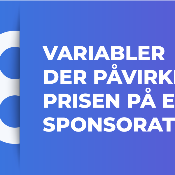 8 variabler, der påvirker prisen på et sponsorat