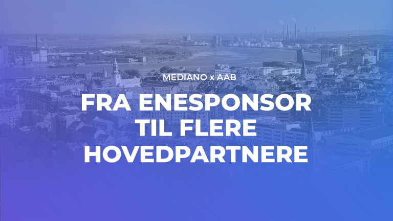 Fra enesponsor til flere hovedpartnere